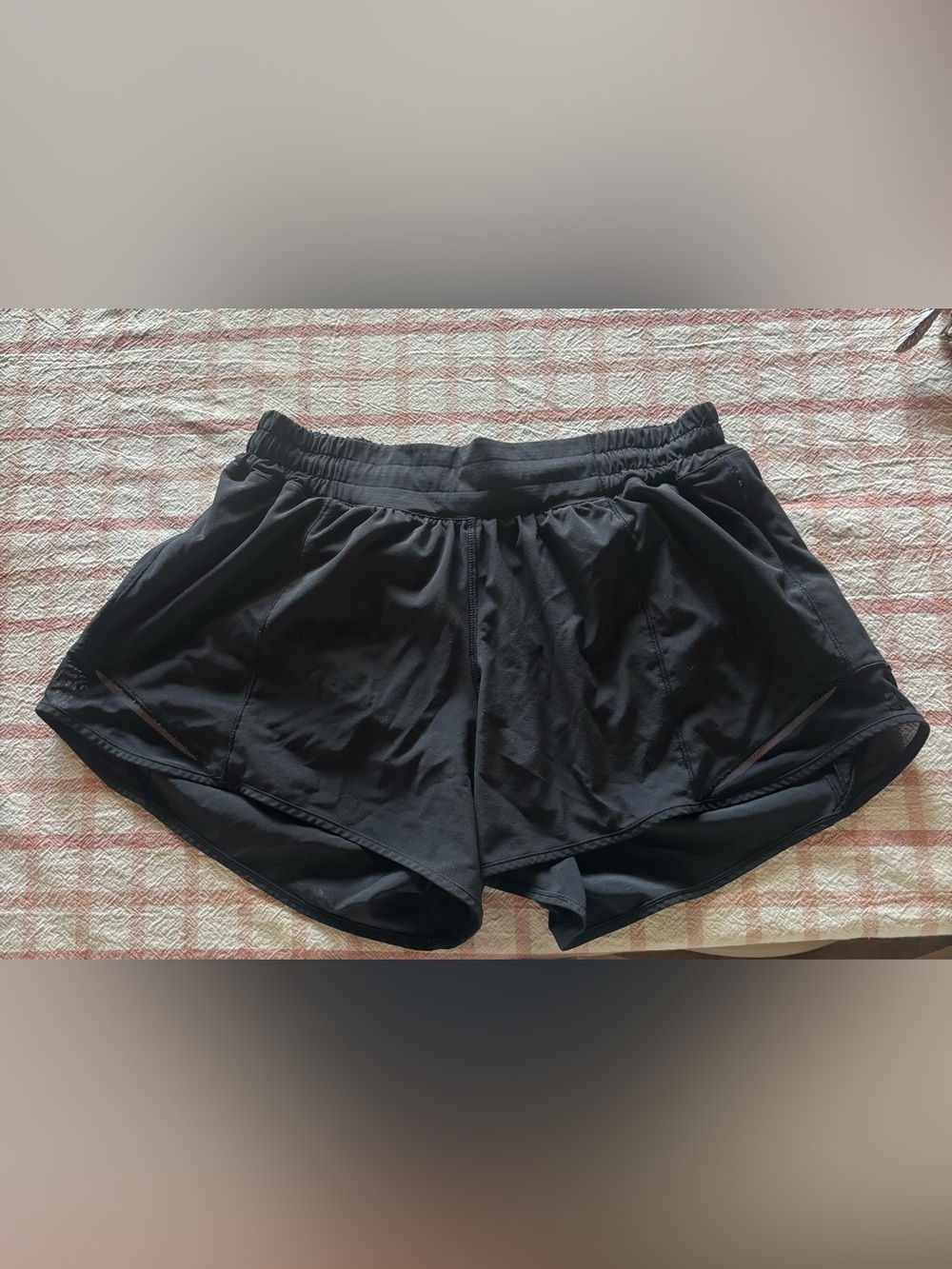 Black lululemon shorts
